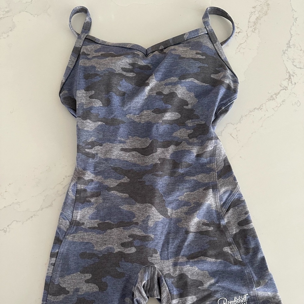 Bombshell Sportswear Camo Athletic Shorts